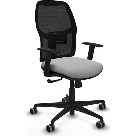 Chaise de bureau piqueras y crespo Alfera noir roulettes 65 mm (1/2)