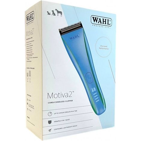 Wahl Motiva2 Blue Ivy Professionelle Tierhaarschneidemaschine 3028115"-"183586653