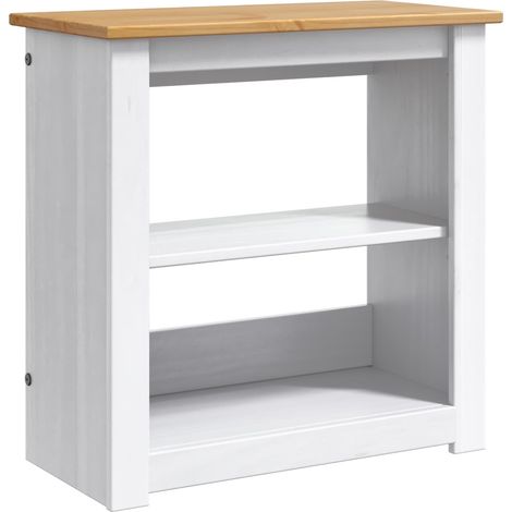 Aquarium Stand PANAMA White and Brown 60 x 30 x 60 cm 150 kg vidaXL