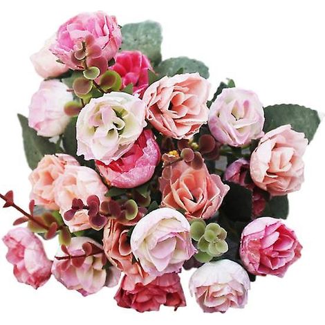 rose artificielle pour décoration de jardin, fête, mariage ou vacances à faire soi-mêmerose (1/5)