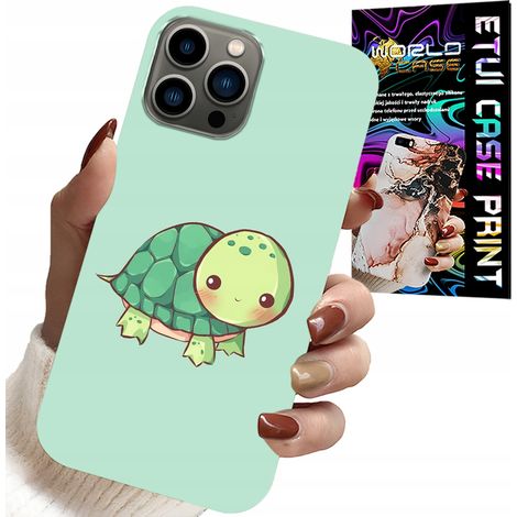 Hülle für iPhone 11 Pro – niedliche Schildkrötenmotive für Kinder + Glas (1/5)