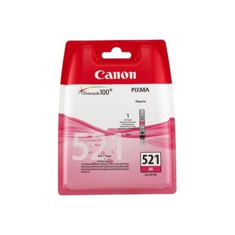 CLI-521 M cartucho de tinta 1 pieza(s) Original Magenta (1/5)
