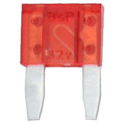 Fusible mini a broches - 10A (par 50)