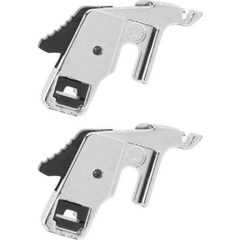 2 pièces Pied Presseur Ourleur pour Machine à Coudre, Accessoire de Couture Interchangeable pour Professionnels et Amateurs (1/5)
