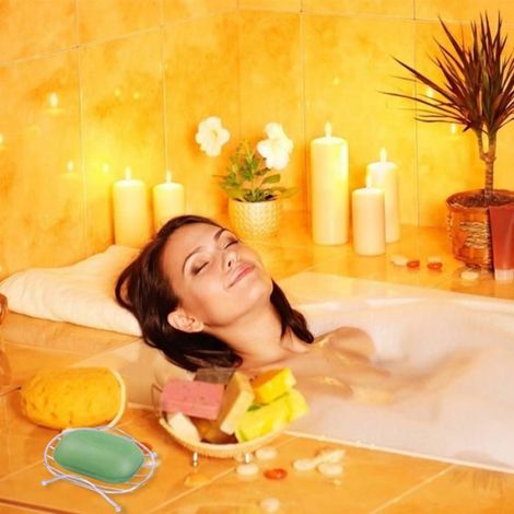 Porte-savons acier inoxydable - 2 pièces, Porte-savon ovale durable douche salle de bain cuisine - Argent Étiquette (1/5)