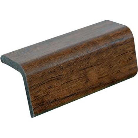 Paraspigolo liscio polistirene noce chiaro mm 30x30 h.mm 2900 (10 pezzi)