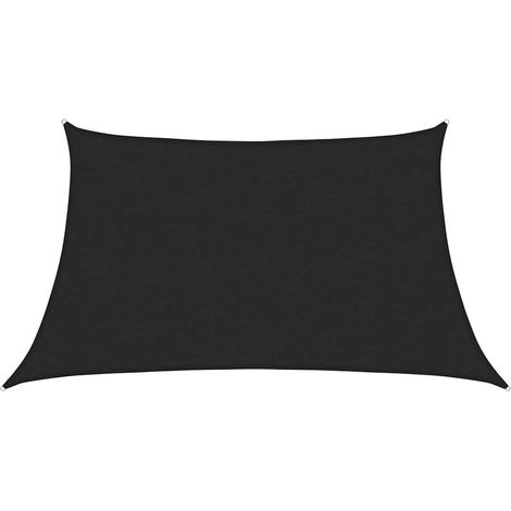 Maison Exclusive - Vela Parasole 160 g/m² Nera 3/4x2 m in HDPE (1/5)