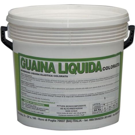 Guaina liquida resinosa bianca - 5 kg