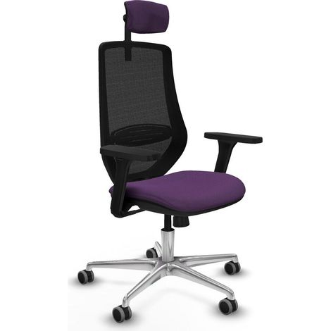 piqueras-y-crespo Mardos sedia da ufficio viola confortevole
