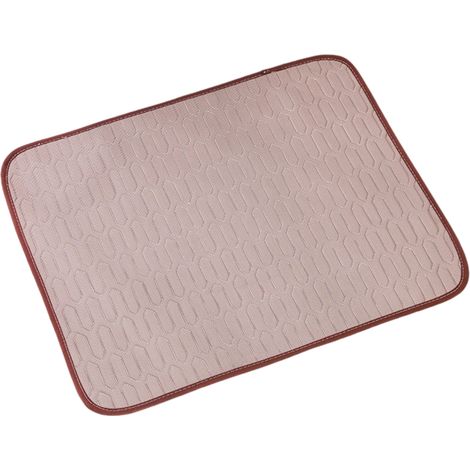 Tapis rafraîchissant pour chiens et chats, tapis de couchage rafraîchissant pour animaux de compagnie, coussins rafraîchissants pour chiens, intérieur et extérieur, tapis de couchage en soie glacée po (1/5)