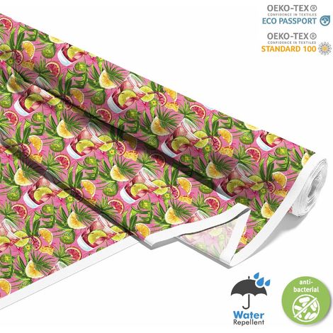 TISSUS DÉCORATIFS D'EXTÉRIEUR OXFORD - Motif Cocktail DX8714 (1/5)