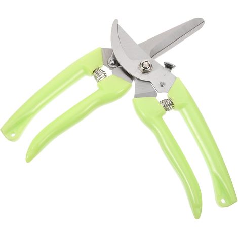 2pcs Cisailles à Branches D'extérieur en Acier Inoxydable Légères Taille des Petites Plantes et Entretien du Jardin pour Usage Domestique (1/5)