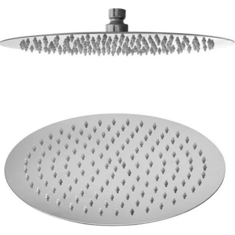 Soffione doccia niagara tondo diametro 30 cm in ottone cromato (1/2)