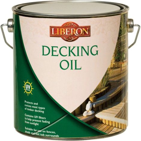 Liberon Superior Decking Oil - Teak - 5 Litre