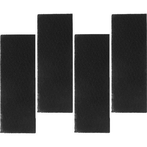 4 x Activated Carbon Filters, Anti Odour Cat Litter, Suitable for Cat Litter, Kitchen Bins and Composters, Efficiency and Easy Installation (1/5)