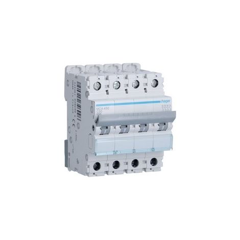 HAGER MCA450 Automático magnetotérmico M curva-C 6kA 4P 50A