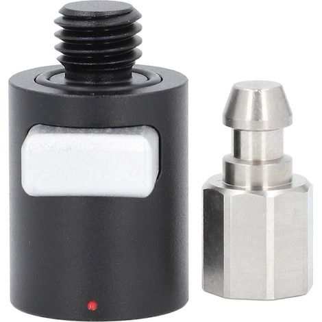Vermessungsstangenadapter 5/8 Zoll x 11 Gewinde 40 mm Länge Aluminiumlegierung GPS-Schnellverschlussadapter