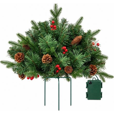 Décoration de Noël en PVC pour urne, porche, cour ou jardin. (1/5)