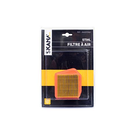 Anpassbarer Luftfilter für Stihl Rückensense. Länge: 87 mm, Breite: 78 mm, Höhe: 23 mm Für Modelle FS240, F