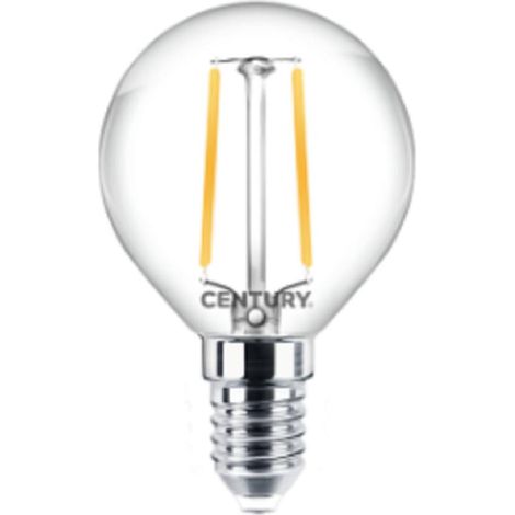 Century filamento led incanto chiara sfera 2w e14 2700k inh1g-021427 (1/2)