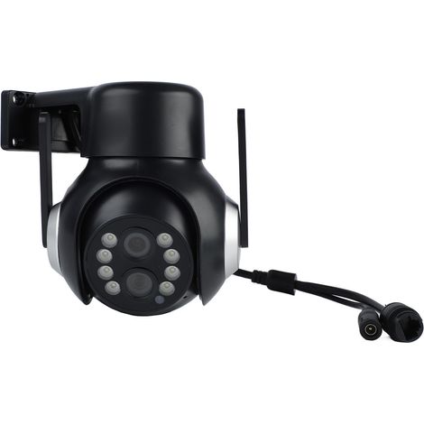 Caméra de sécurité extérieure Wi-Fi avec zoom 9x, double objectif 2 MP, suivi automatique, vision nocturne couleur et communication bidirectionnelle. (1/5)