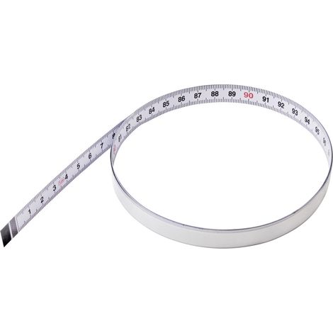 WF1 Maßband selbstklebend 100 cm Stahlwerkstoff (1/5)