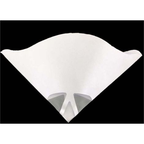 Lot de 100 Tamis à Peinture, Papier Conique en Nylon pour Peinture de Voiture, Filtre de Peinture, Filtre à Peinture jetable avec Entonnoir Pliable,169cm (1/2)