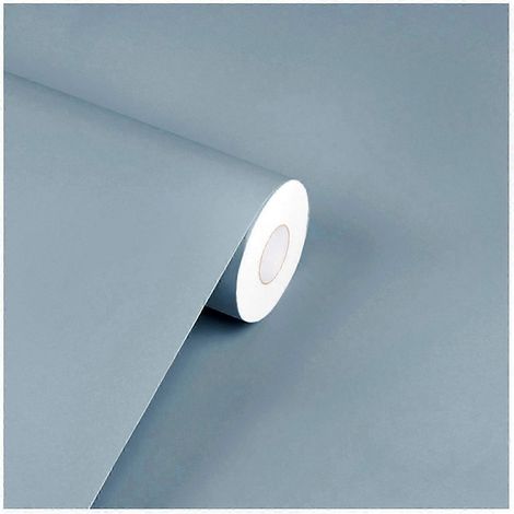 Décor mural autocollant PVC uni imperméable pour chambre d'enfant et salon, stickers muraux déco résistants à l'eau, lot de panneaux adhésifs (1/5)