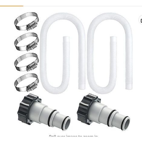 kit de remplacement pour tuyau de filtre de piscine (1/5)