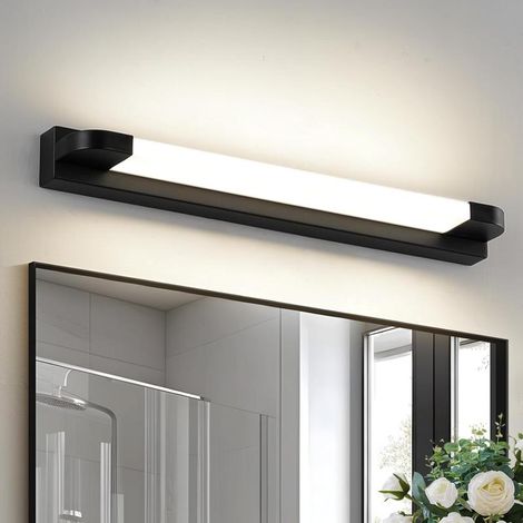 42 cm 7 W 420 lm LED-Badezimmerspiegelleuchte, schwarze Schrankbeleuchtung, IP20 wasserdicht, Wandleuchte (4000 Kelvin) (1/5)