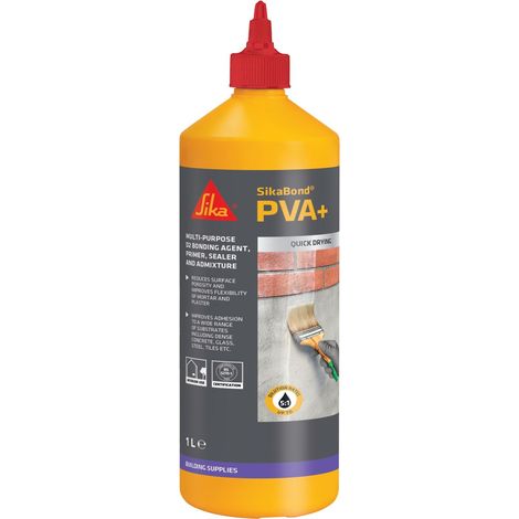 Sika Sikabond PVA+ 1L - Premium Bonding Agent for Concrete