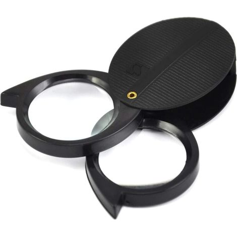 Loupe de poche 2 en 1 10x optique bijoutier juif (1/5)