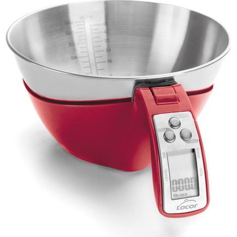 Bilancia da cucina da 5 kg Bilancia digitale da cucina con ciotola rimovibile Bilancia da cucina in acciaio inox Pesatura (1/5)