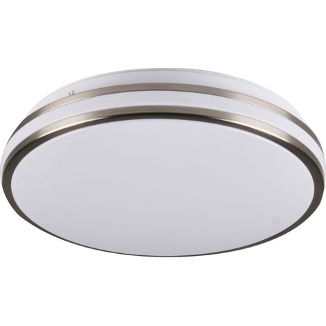 Plafoniera LED Polux Orbit 38cm nichel 24W 4000K 2600lm (1/5)