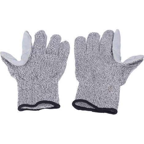 Gants anti-coupe HPPE niveau 5, protection respirante, adhérence optimale, sécurité chantier et jardinage. (1/5)