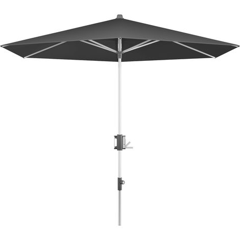 KNIRPS APOLL 290 cm rund Balkonschirm 7 Farbvarianten Sonnenschirm 200 Dark Grey (1/5)