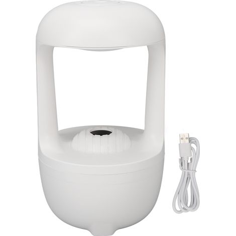 Humidificateur De Bureau - Technologie De Lévitation - Nébulisation À Froid - LED Colorée - Pour Bureau Et Maison - 1 Pièce (1/5)
