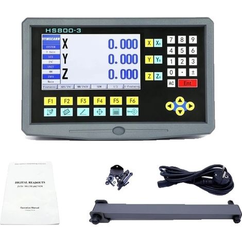 Kit d'affichage numérique, support multilingue, haute précision, LCD DRO