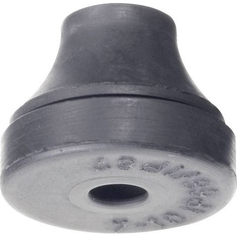 PB Fastener 1202-CR-SW Passacavo Ø (max.) 10 mm Gomma coloroprene Nero 1 pz. (1/3)