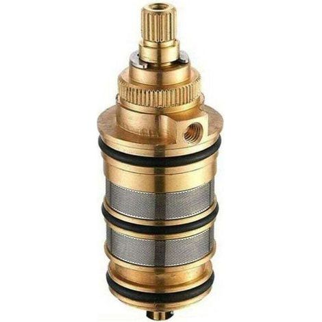 Cartouche thermostatique en laiton pour mitigeur de douche - Kit de réparation pratique par (1/4)