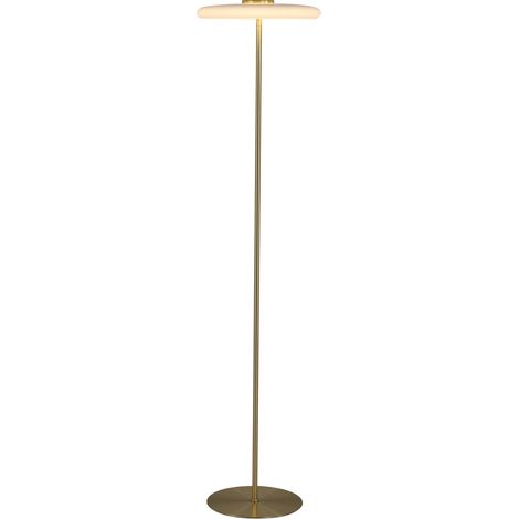 Searchlight Record Lampadaire, doré, verre blanc, 13 W, 3000 K (1/5)