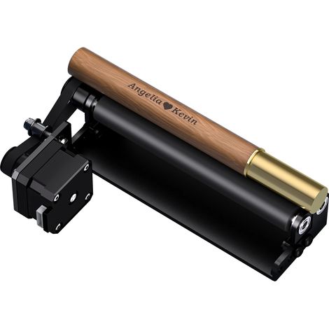 Accessoires de graveur laser, mandrin rotatif réglable, lit en nid d'abeille, Rotatif ARR2.0 (1/2)