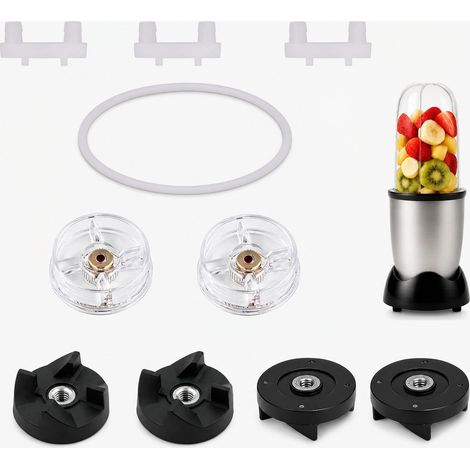 250W Replacement Blade Gear,2 Base Gears and 4 Blade Gears,3 Cushions,1 Gasket, Round Ring, Gear Parts, Accessories (Combination 2) (1/5)