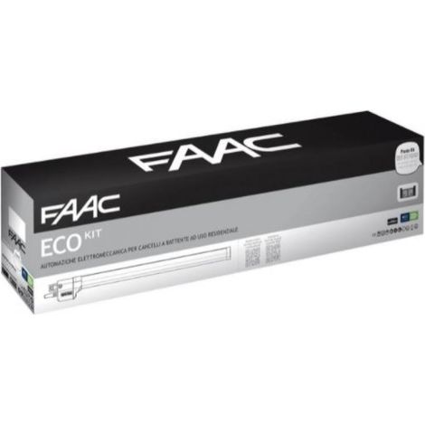 FAAC KIT ECO 412 230 V 105632445 Automatisierung für 2 zwei Flügeltore