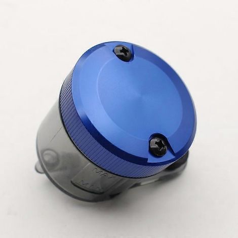 Pot d'huile de frein de moto, godet d'huile modifié, grand godet d'huile à poussoir direct, couvercle de godet d'huile modifié CNC (1 bleu foncé) (1/5)