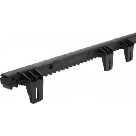 Modulo Cremallera Nylon 4 26x20x1000mm 1mt Para Puerta Corredera NICE ROA6