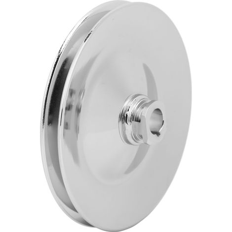 Poulie de direction assistée à gorge unique, arbre à rainure de clavette de 5/8 po, référence 8948, de remplacement pour pompes Chevy (1/5)