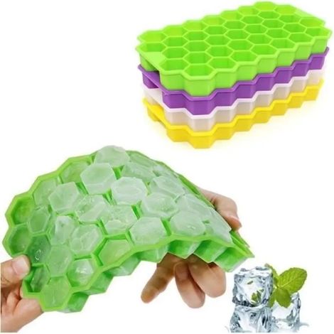 Bac à glaçons - SAC A GLACON - Lot de 4 - Silicone - 148 Compartiments - Sans BPA BAC A GLACON (1/4)