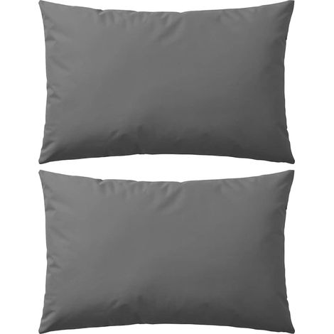 Maison Exclusive - Cuscini da Esterno 2 pz 60x40 cm Grigi (1/5)