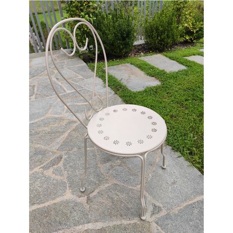 SEDIA SORRENTO CREMA OPACO 019697- 4,0 pz
